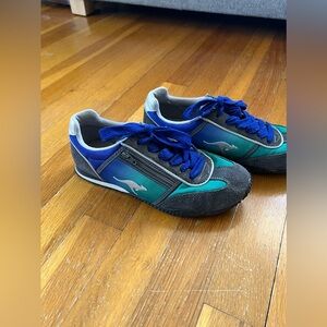 kangaROOS Women's Sneakers in Blue and Teal